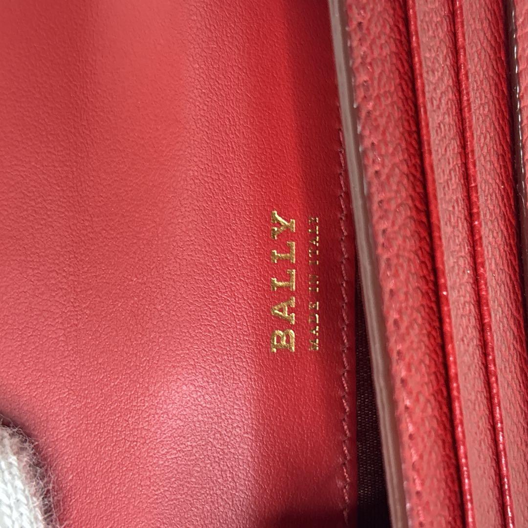 新品　BALLY カードケース　名刺入れ チェーンストラップ付き