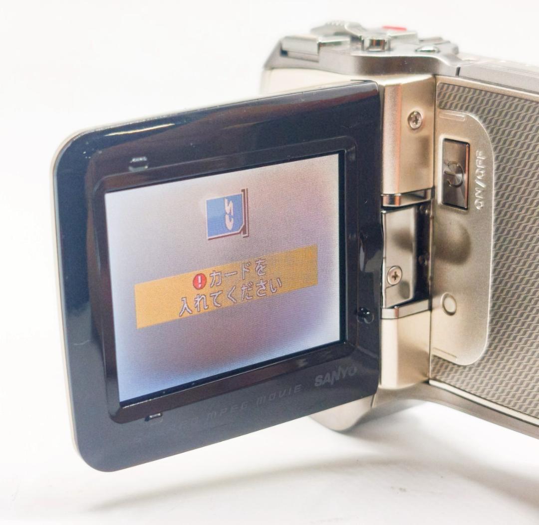 【動作確認済み】SANYO XACTI DMX-C6 バッテリー新品交換済み