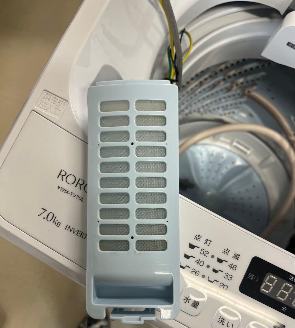 ヤマダセレクト YWM-TV70L 2023年製7.0kg 洗濯機 一人暮らしT