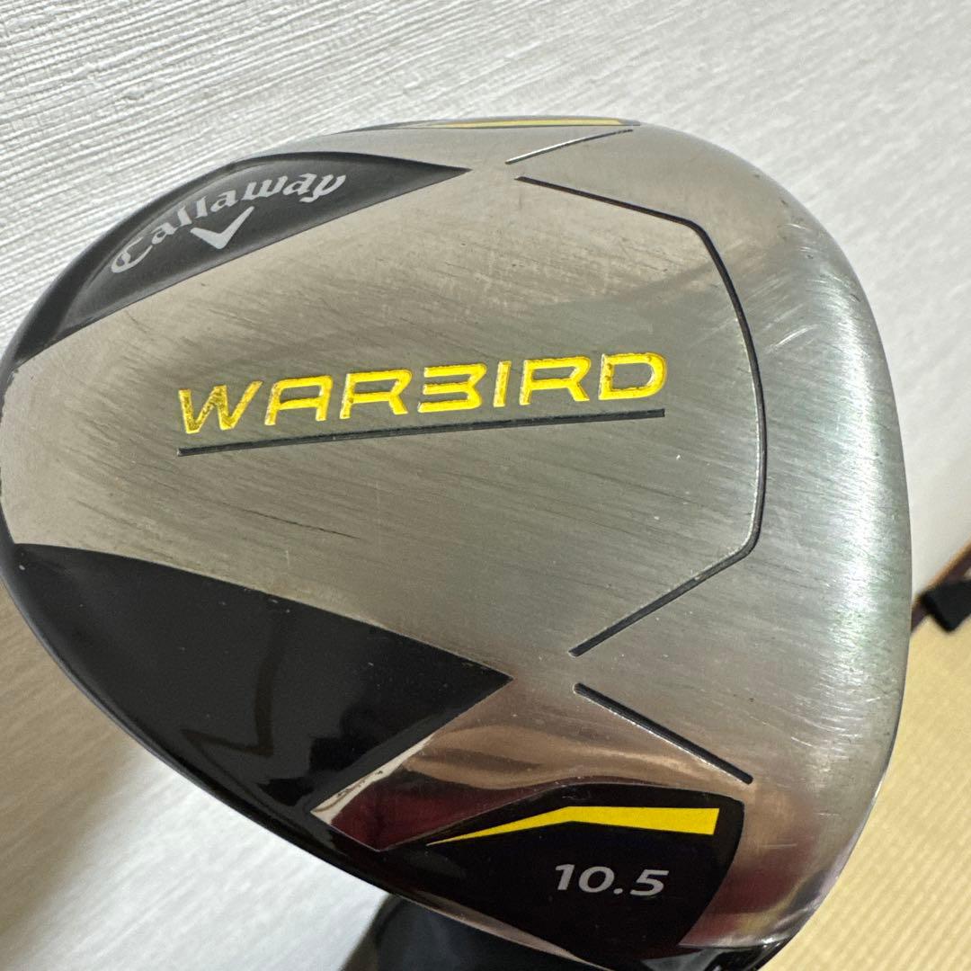 メンズ用callawayゴルフクラブセット９本WARBIRD