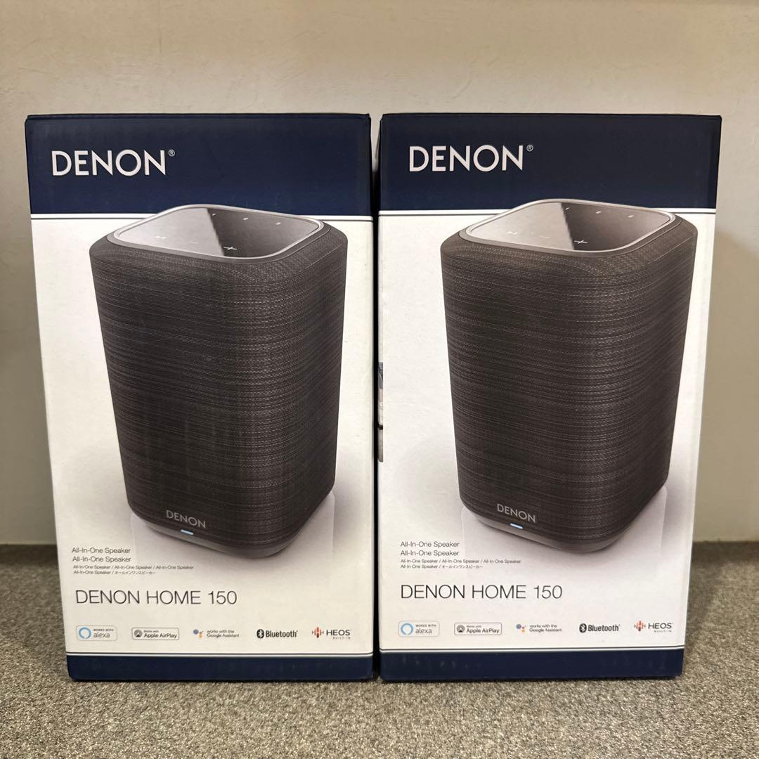 早い者勝ちDENON スピーカー グレー DENON150 美品　2個