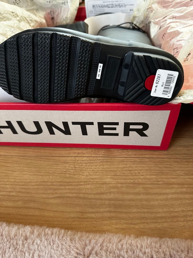 ブランド: HUNTER(ハンター) レインブーツ ブラック