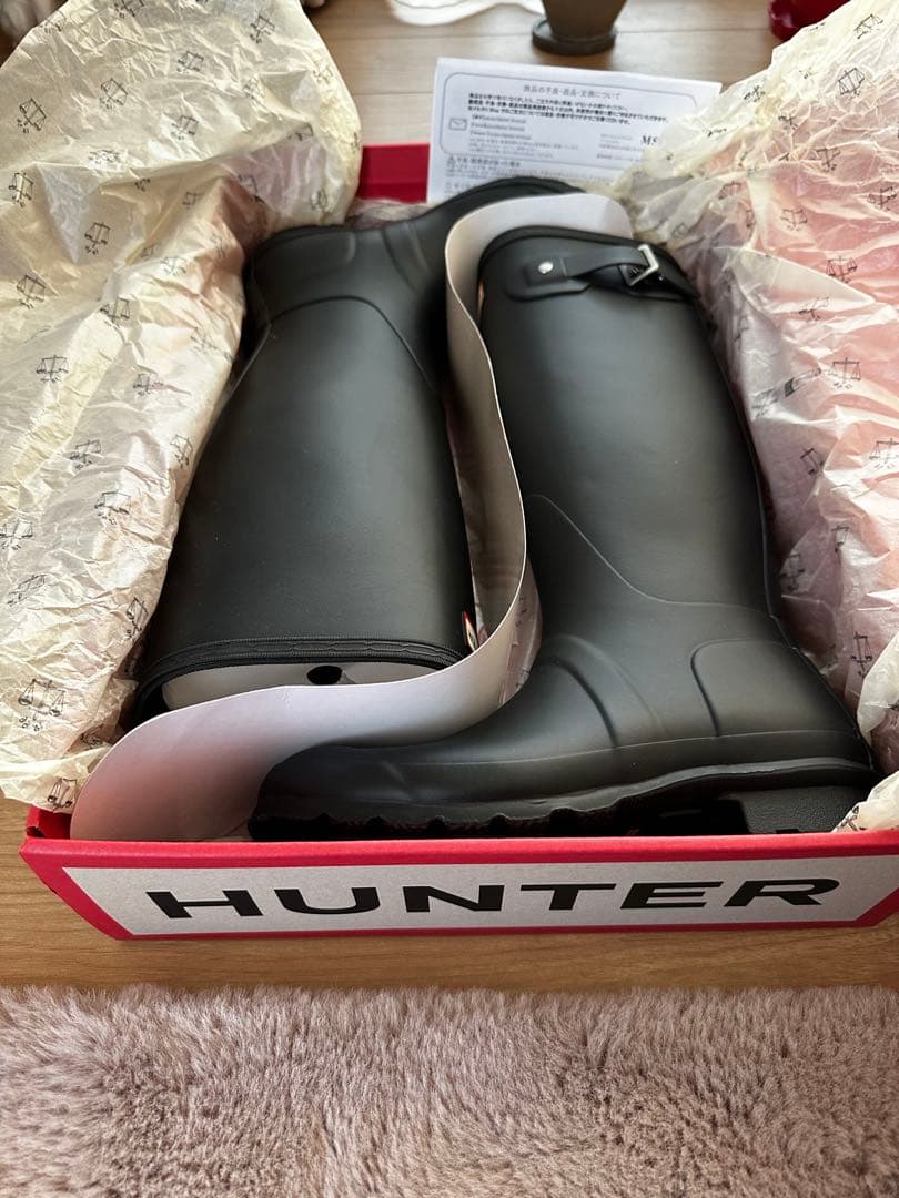 ブランド: HUNTER(ハンター) レインブーツ ブラック