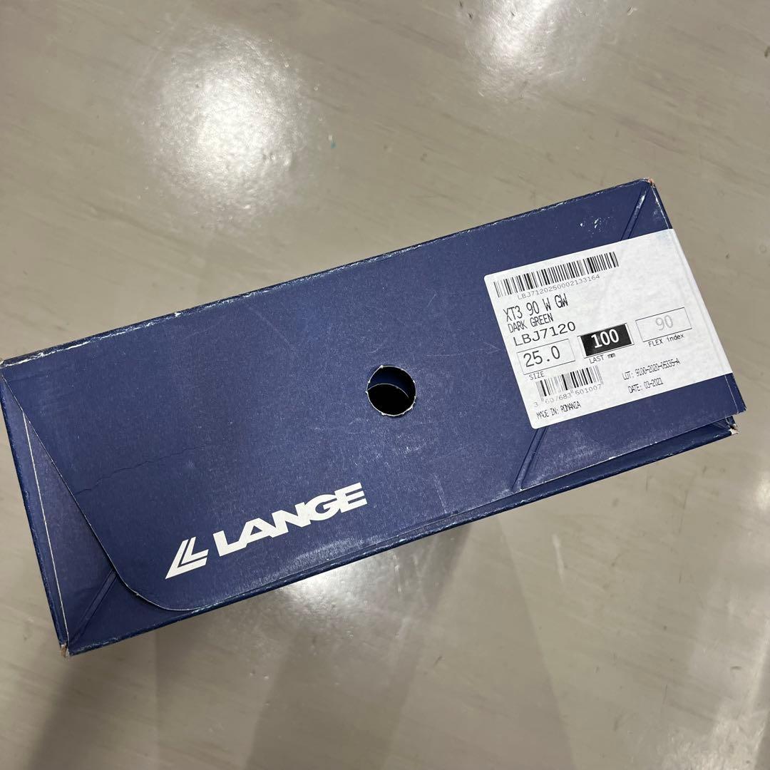 【新品未使用品】Lange バックカントリー　スキー ブーツ 25cm 箱有り