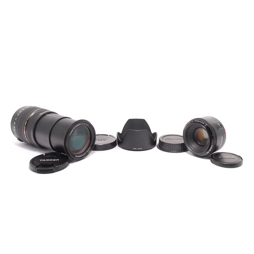 ❤即購入1000円OFF❤Canon 6D 単焦点 50mm ×超望遠万能レンズ