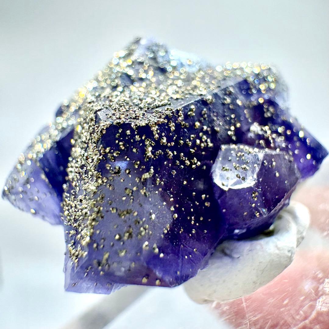 584 中国 内モンゴル産 フローライト&パイライト