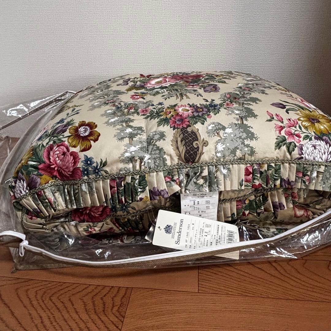 専用★西川 サンダーソン 羽毛こたつ掛け布団 200×240ダウン フェザー