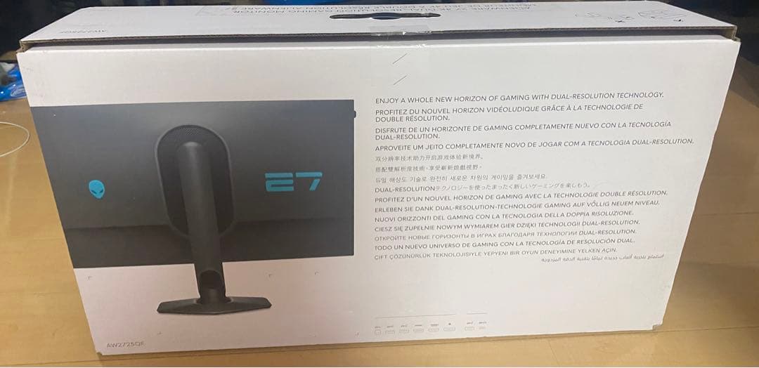 DELL AW2725QF ALIENWARE ゲーミングモニター