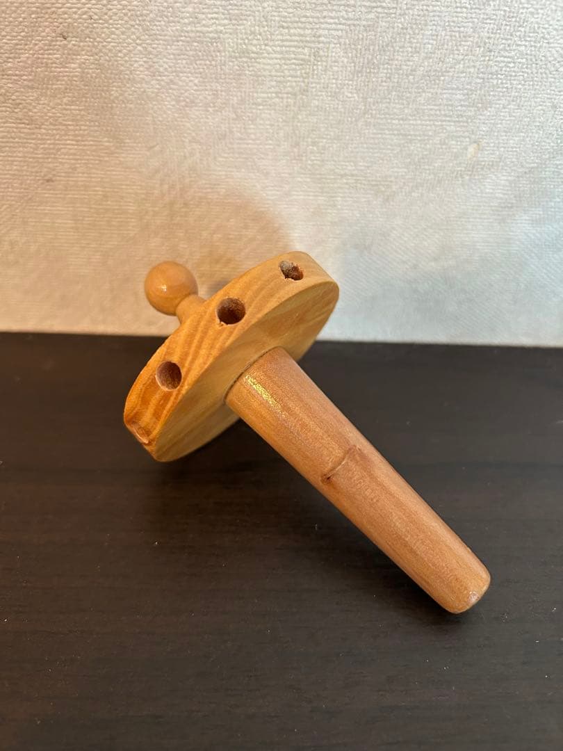 年代物　昭和レトロ　クリスマスピラミッド 44cm 木製　箱付き