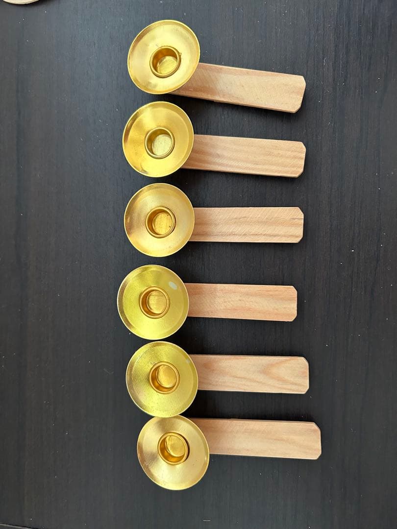 年代物　昭和レトロ　クリスマスピラミッド 44cm 木製　箱付き