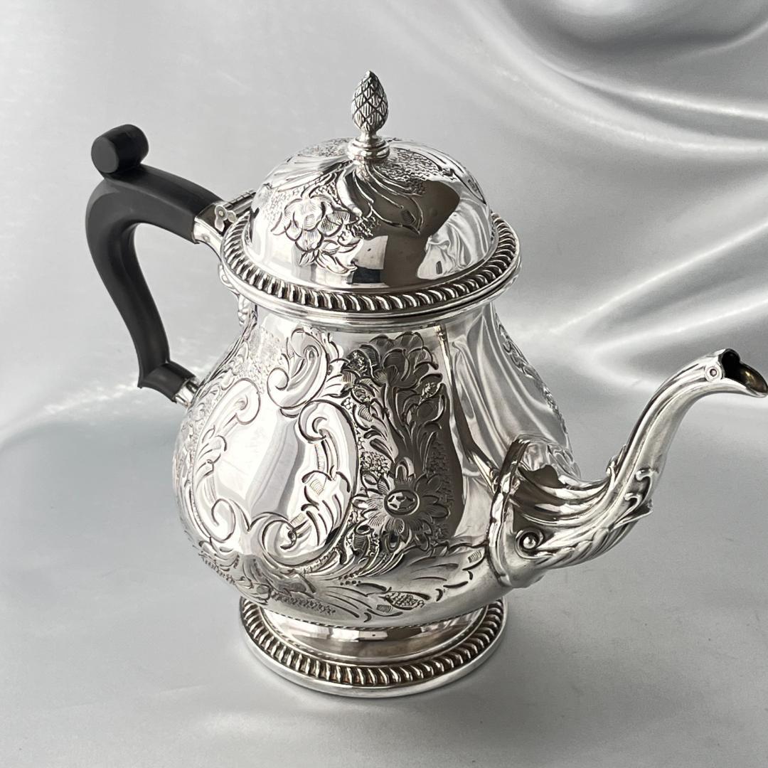 【Barker Ellis】 ビクトリアンのティーサービス 4点 ティーポット