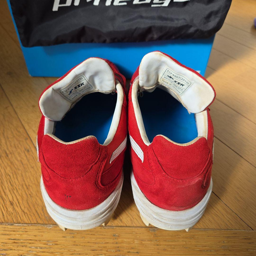 SSK 野球スパイク　カープ　菊池モデル　proedge　Size27.5