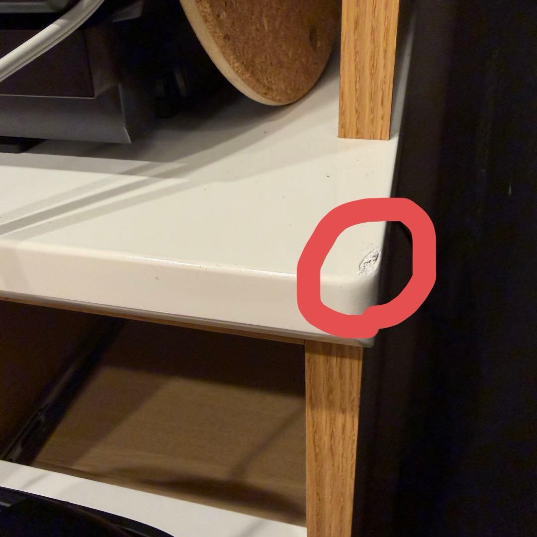 ※値下げ【美品】カップボード1050mmナチュラル北欧風　送料込み