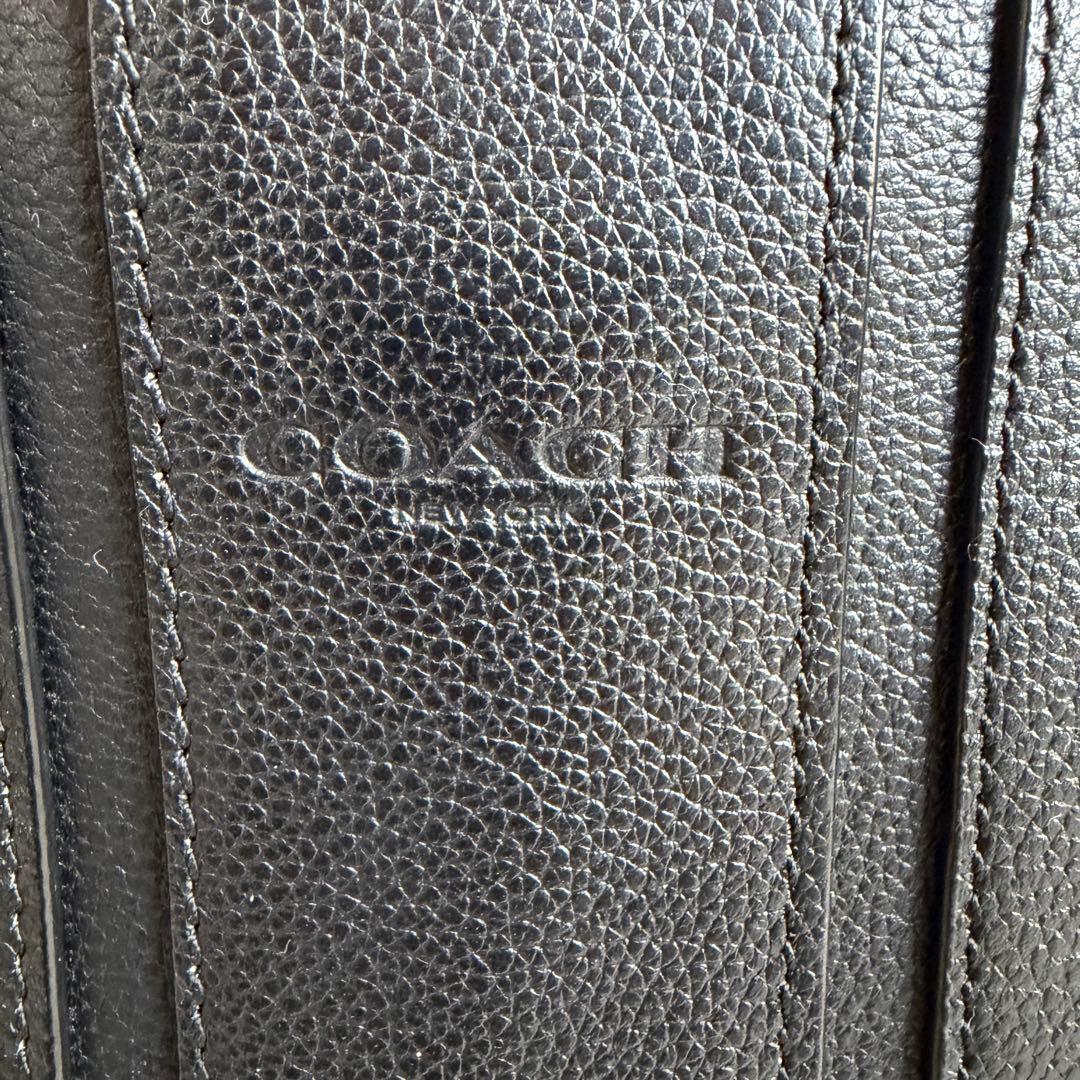 w*d様 COACH ビジネスバッグ ブリーフケース レザー F72309 黒