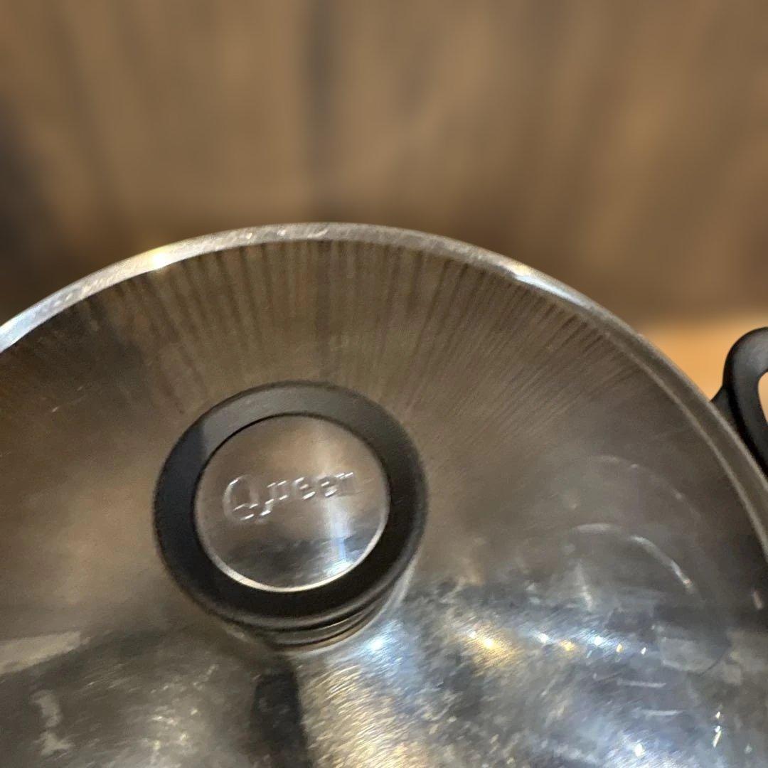 アムウェイクィーンクックウェア ウォック ステンレス中華鍋 両手鍋 Amway