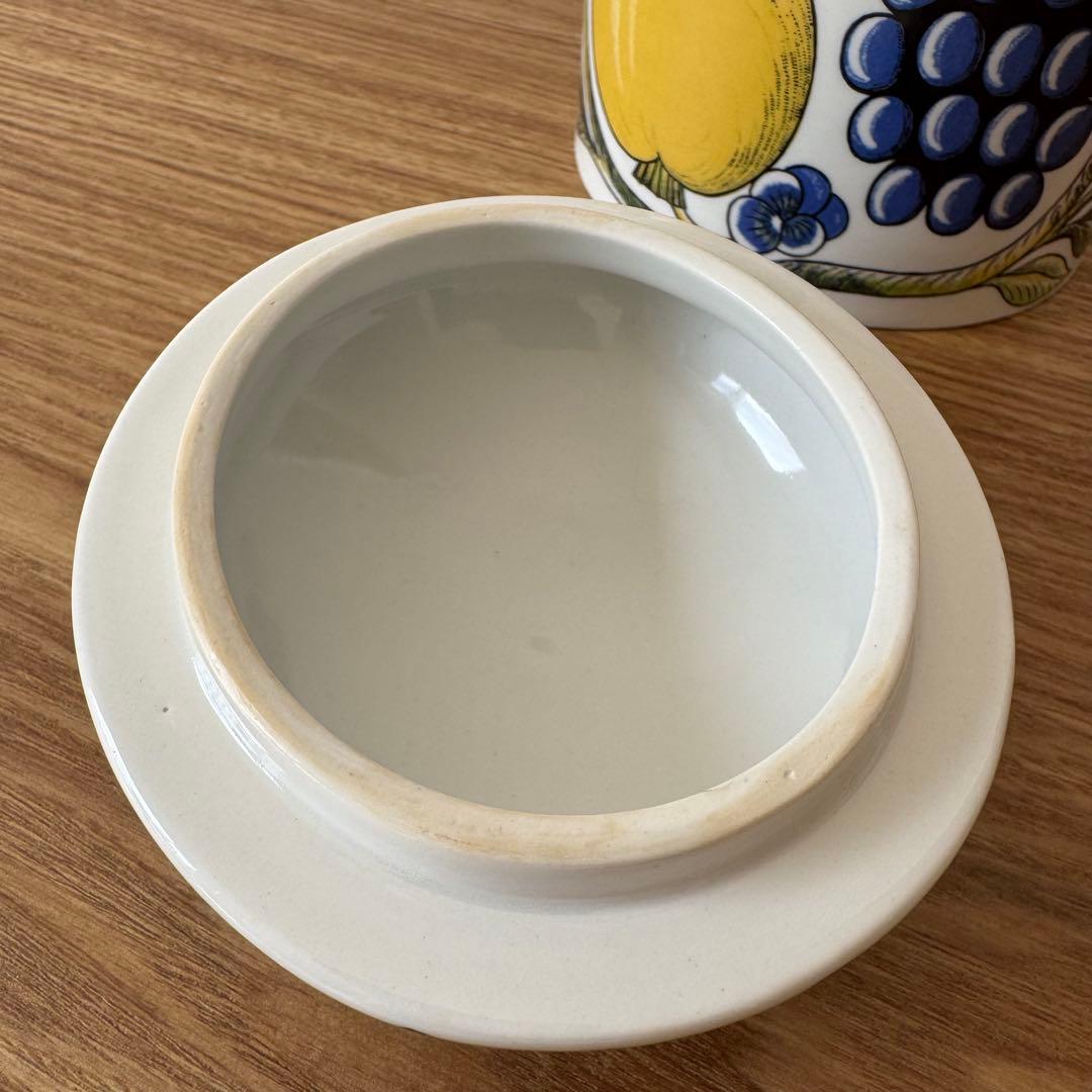 アラビア　ヴィンテージ　初期オールドパラティッシ　ビオラロゴ　キャニスタージャー