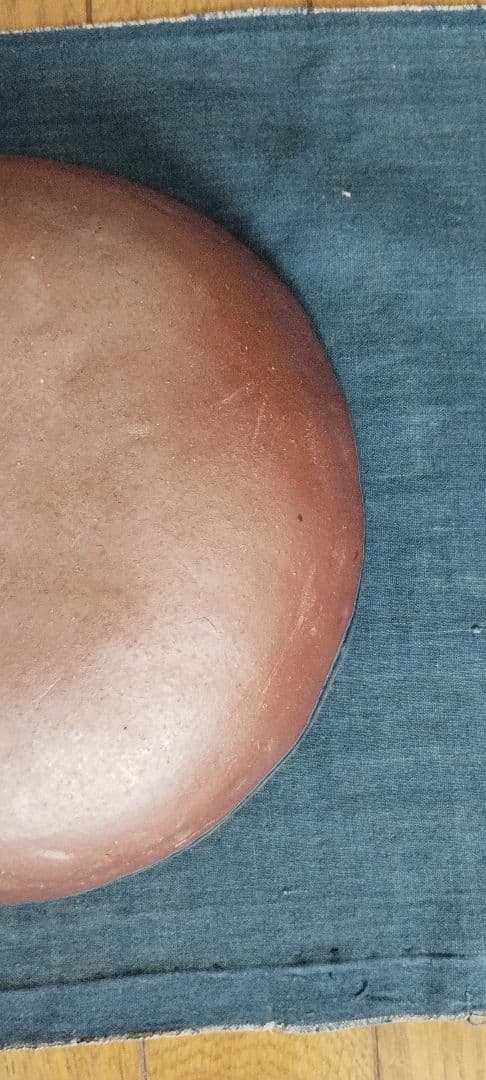 十場天伸　スリップウェア　皿　器　つくも窯　十場天神