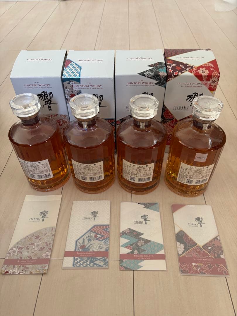 響 ブロッサムハーモニー2021〜2024 4本セット