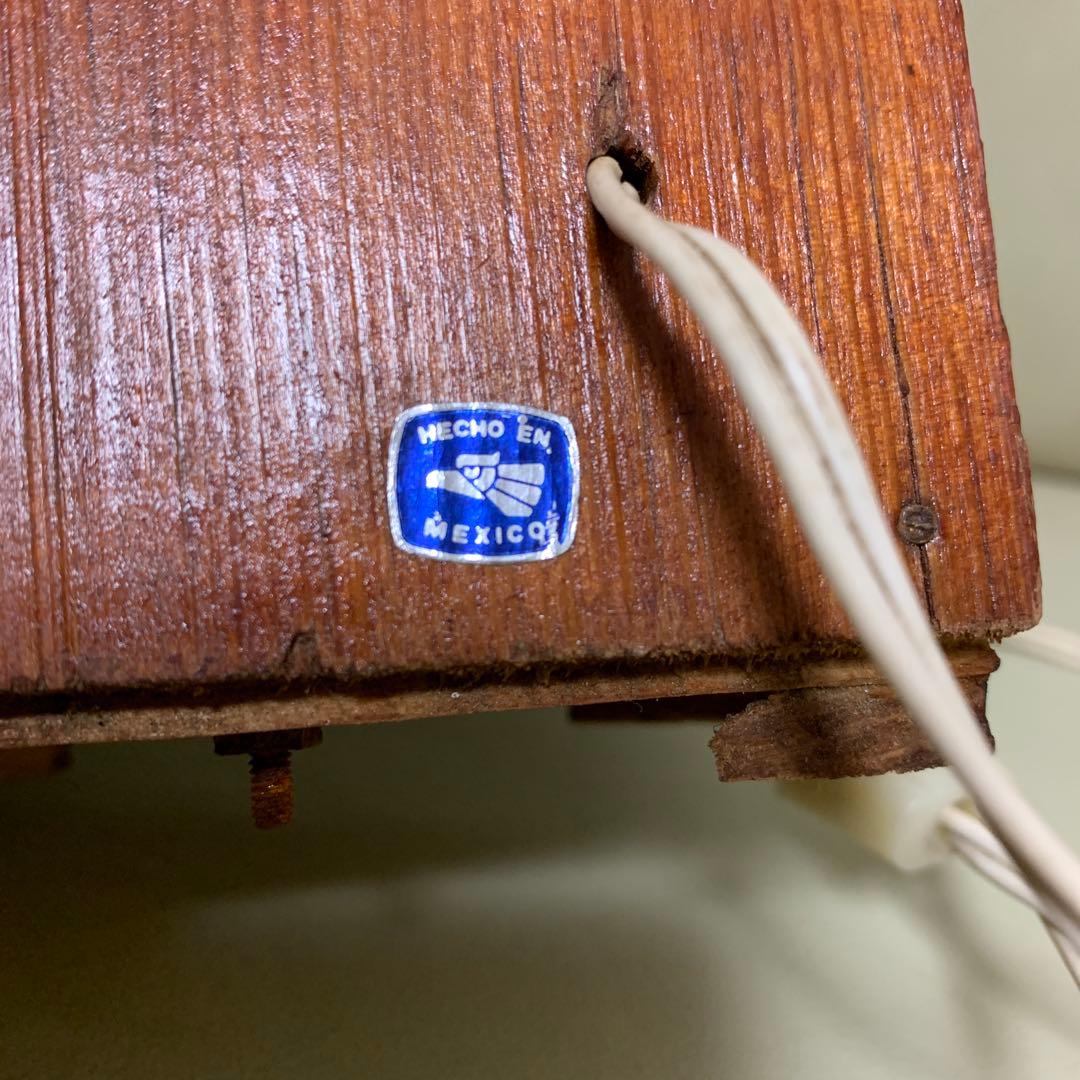 聖母マリアの彫刻入り木製箱　祭壇　キリスト　ローライダー　チカーノ　インパラ