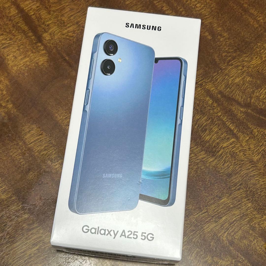 【開封のみ】Samsung Galaxy A25 5G 青