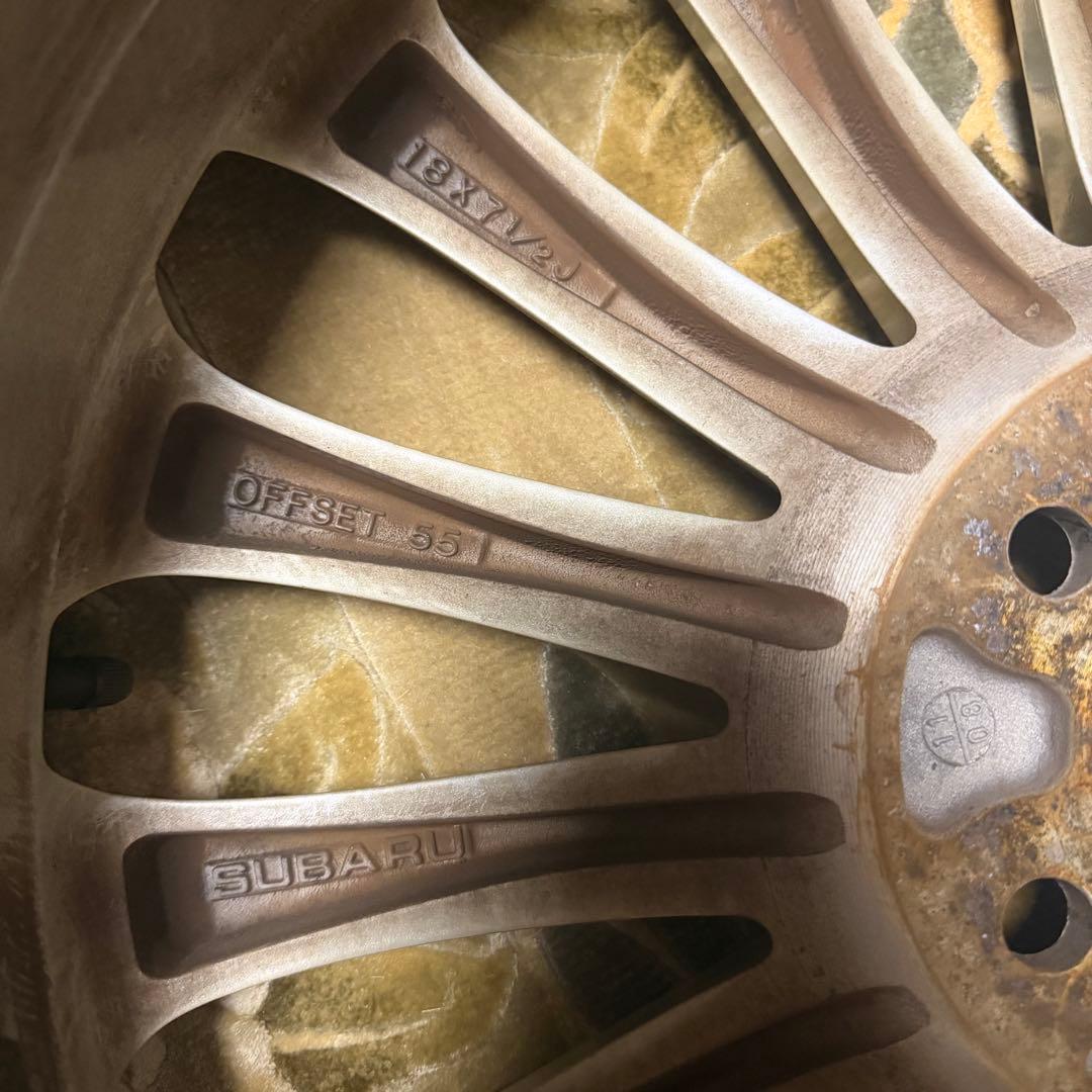 レガシィツーリングワゴン純正ホイール BR9 18インチ