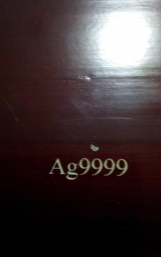 中国古玩純銀製飾り置物本物純銀と鑑定された激レア