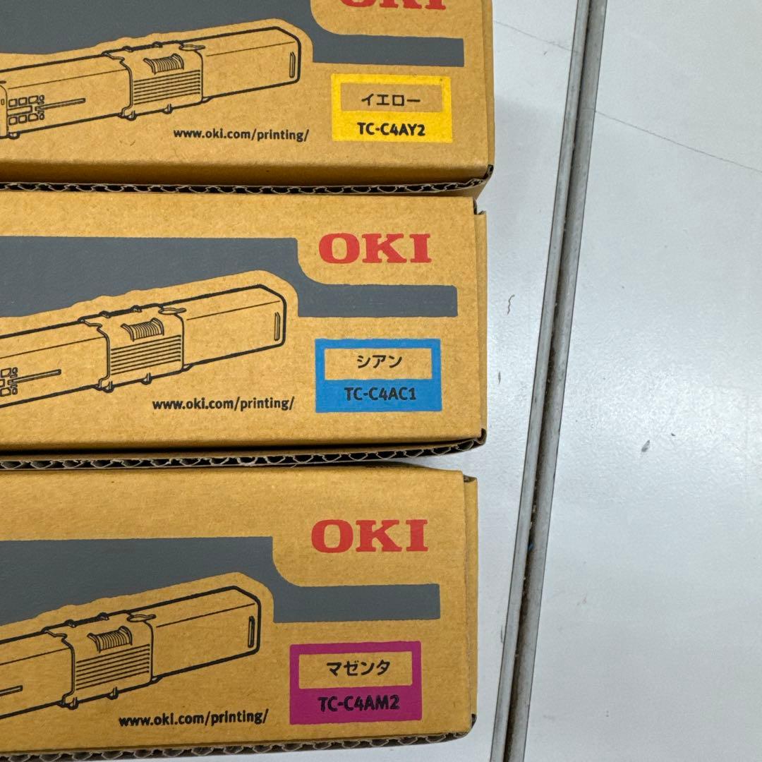 OKI トナーカートリッジ 3色セット