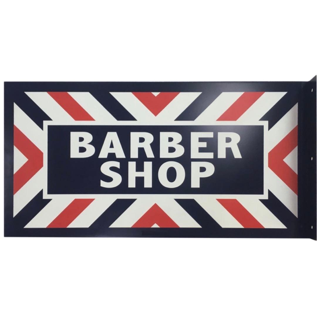 新品 MARVY JAPAN BARBER SHOPメタルサイン 理容室 床屋