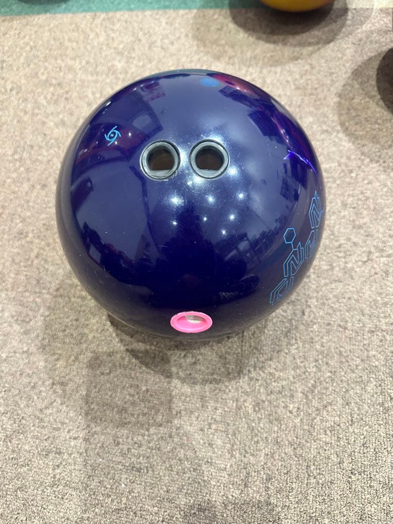 STORM IQツアーナノパープル　ボウリングボール　15ポンド