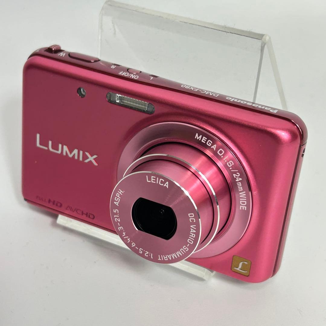 ☆極美品☆ Panasonic LUMIX DMC-FX80-P ピンク