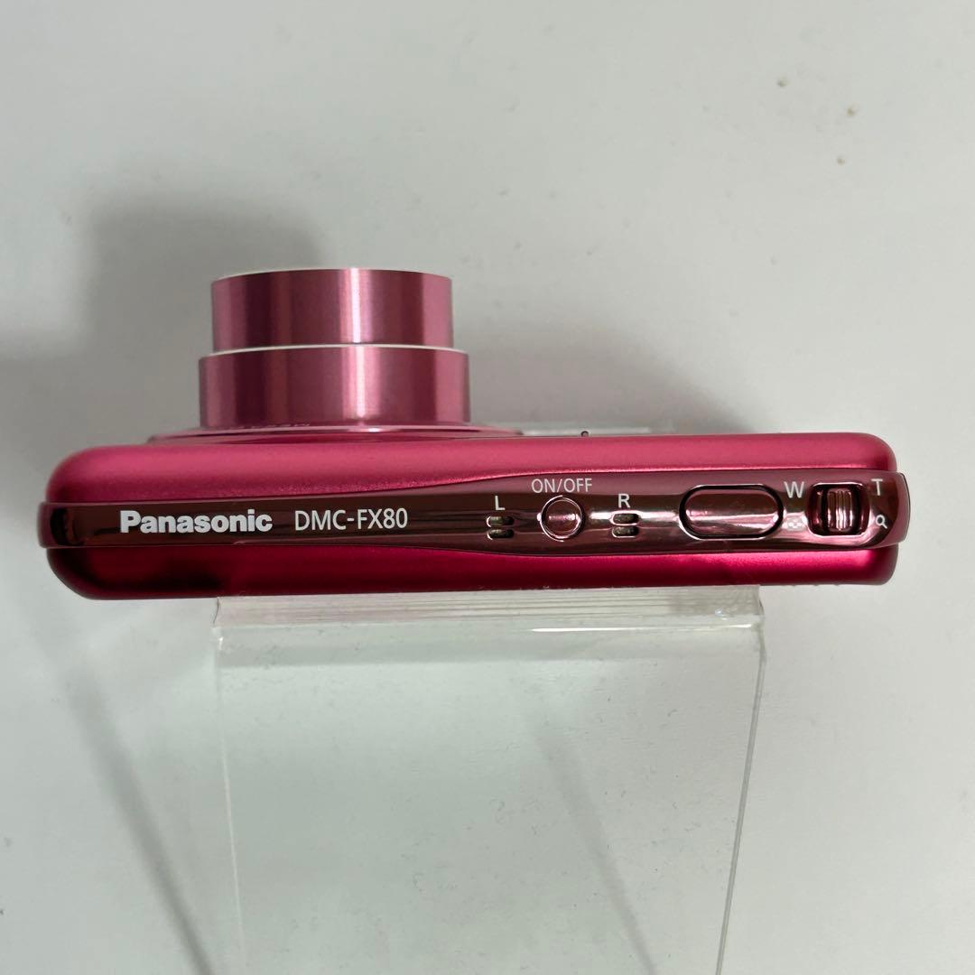 ☆極美品☆ Panasonic LUMIX DMC-FX80-P ピンク