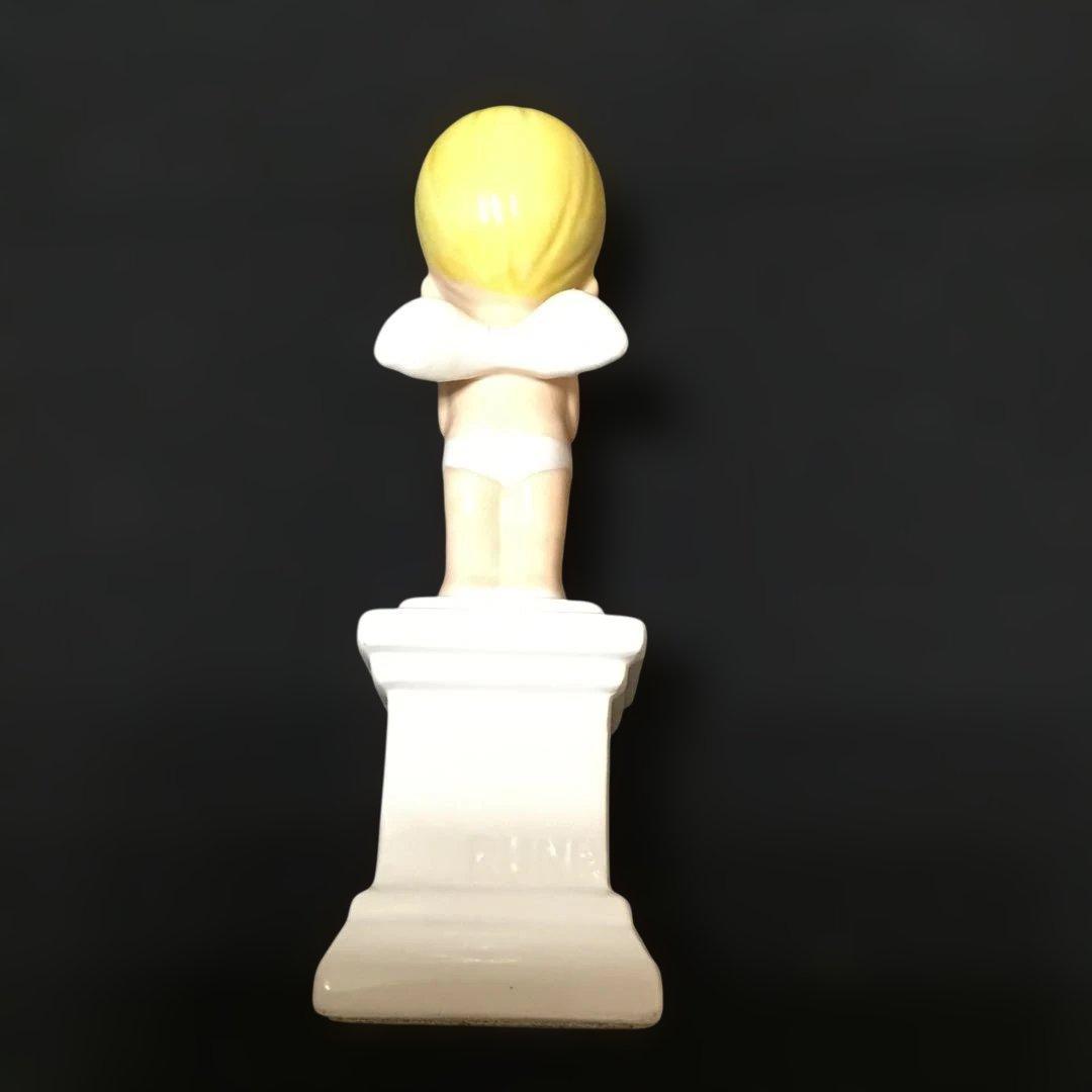 昭和レトロ　内藤ルネ　陶器の置物　天使の置物　RＵNE