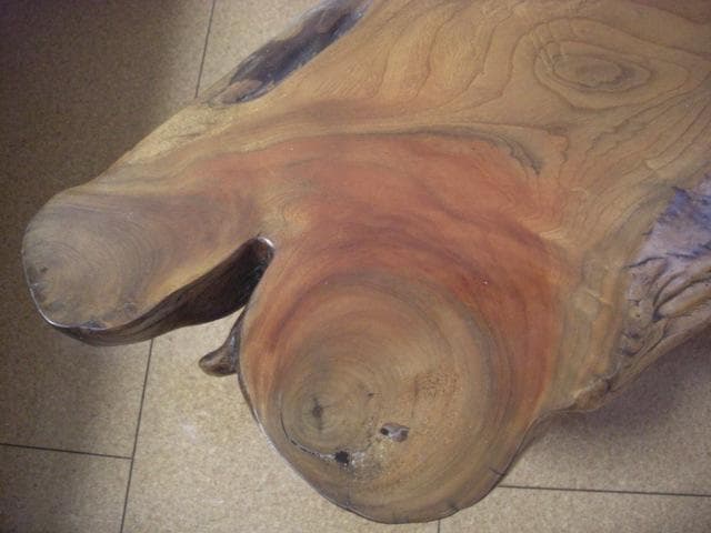 ◆天然木◆一枚板　テーブル　座卓◆約98×50センチ◆