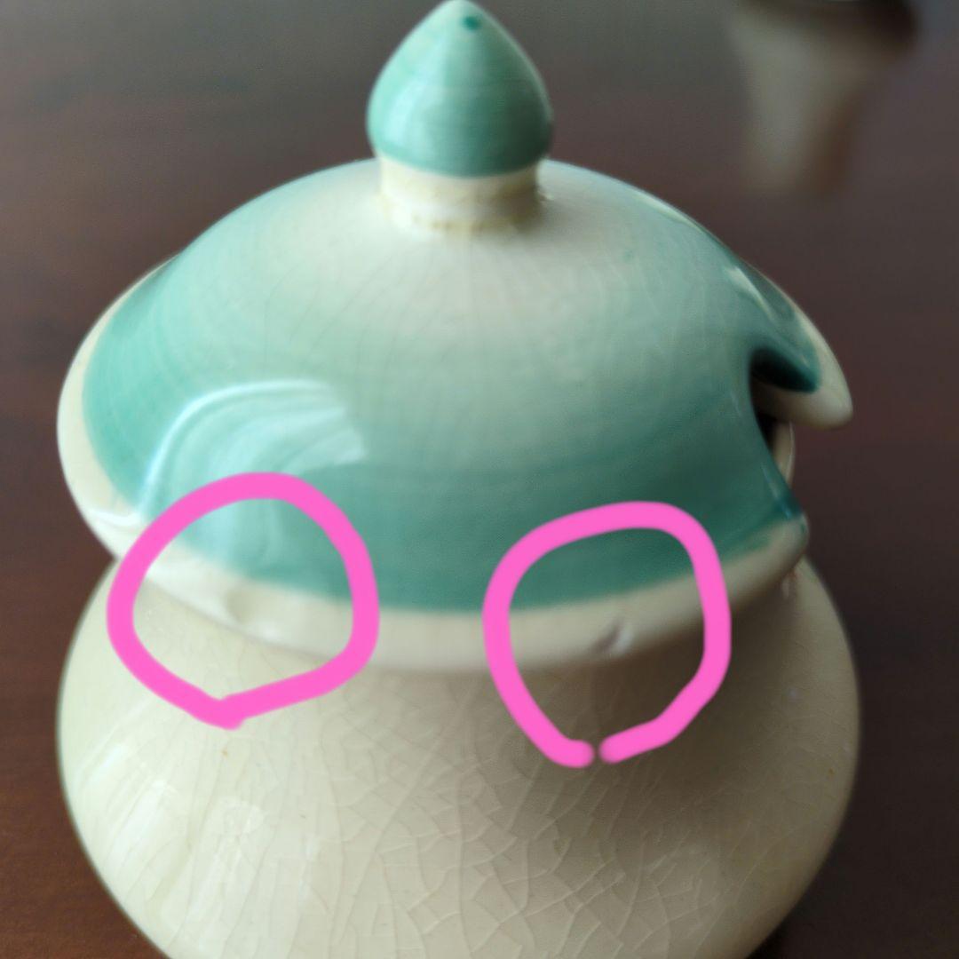 スージークーパー＊ドレスデン＊調味料3点セット＊グリーン