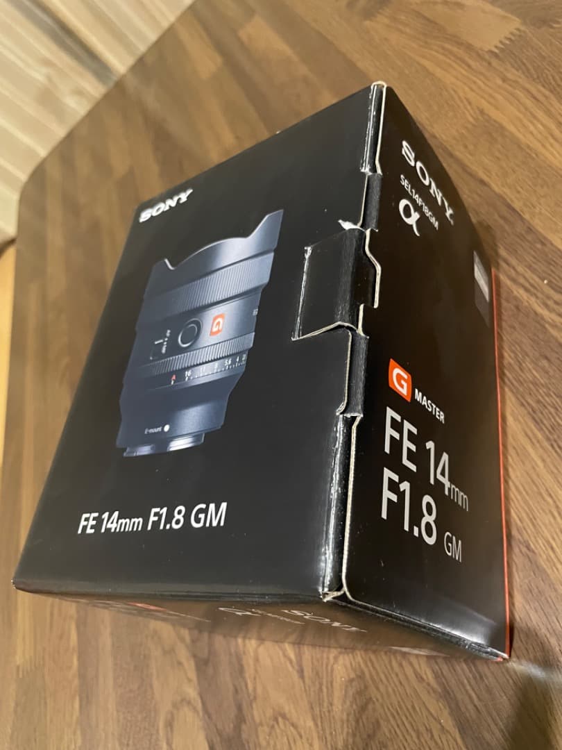 SONY FE 14mm F1.8 GM Eマウントレンズ