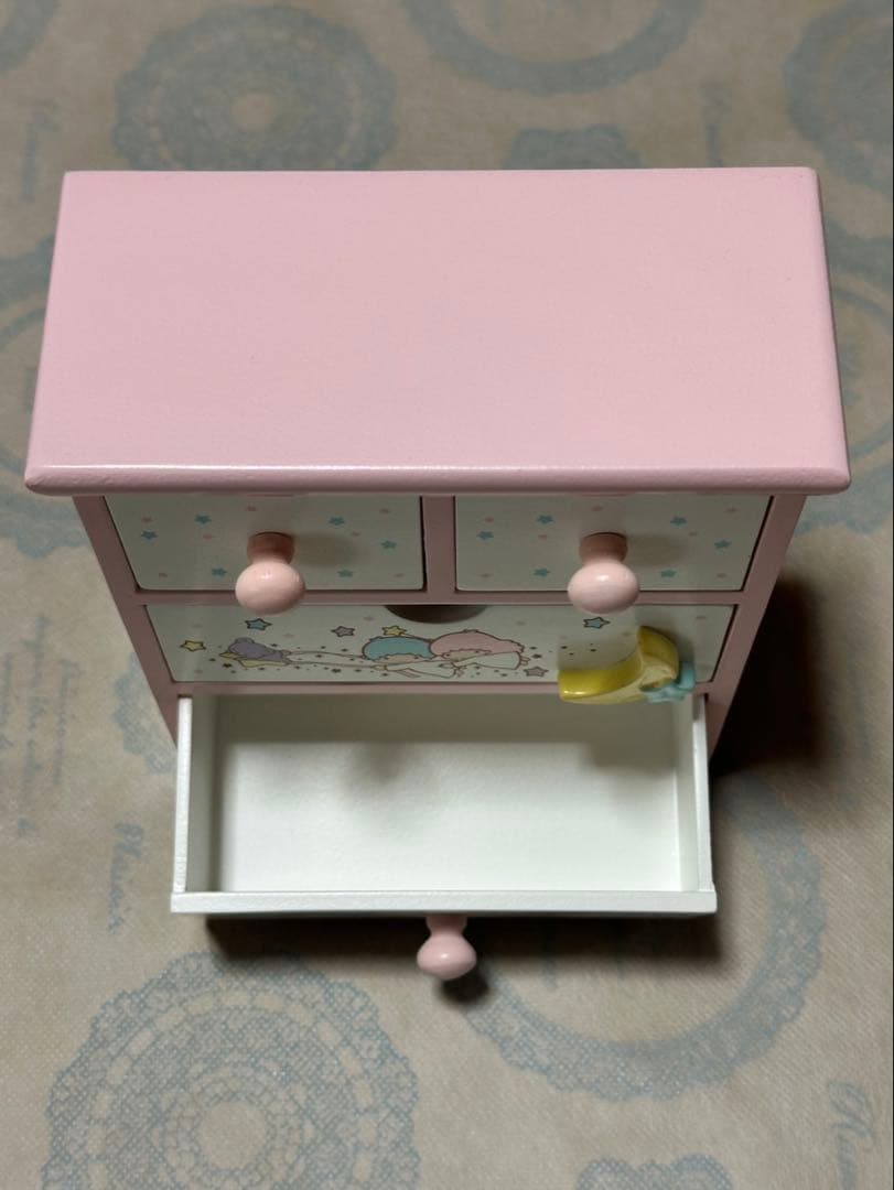 キキララ 木製チェスト 小物入れ