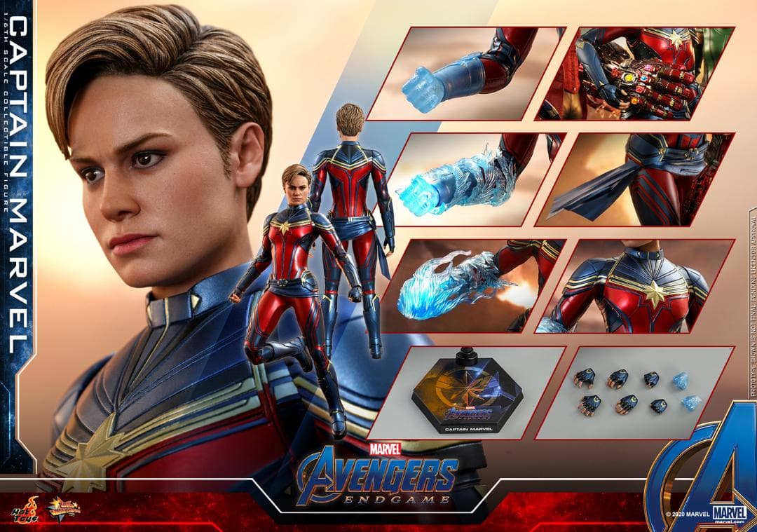 ホットトイズ アベンジャーズ エンドゲーム キャプテン・マーベル【新品・未開封】
