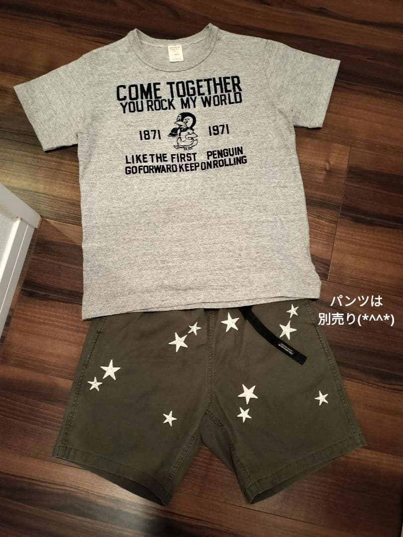 未使用★デニム&ダンガリー02 ペンギンワッペン ゴートゥーハリウッド FITH