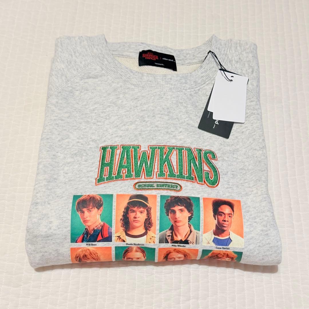 本日限定価格★ストレンジャーシングス　ニコアンド スウェット　オートミール　M