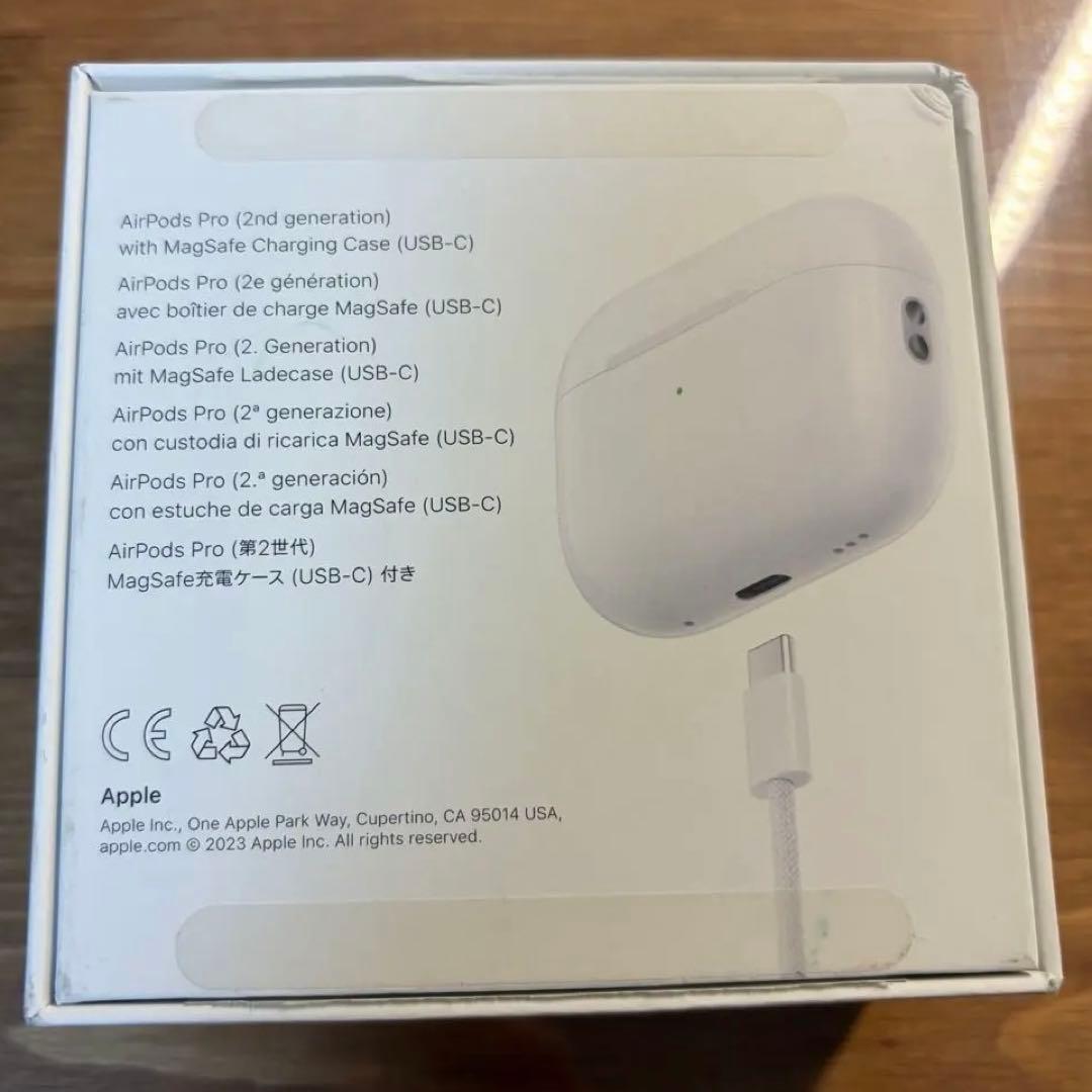 【2024年5月購入】airpodspro2 正規品