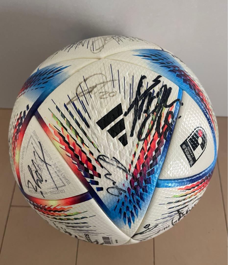 FIFA ワールドカップ2022 サッカーボール サイン入り 公式球