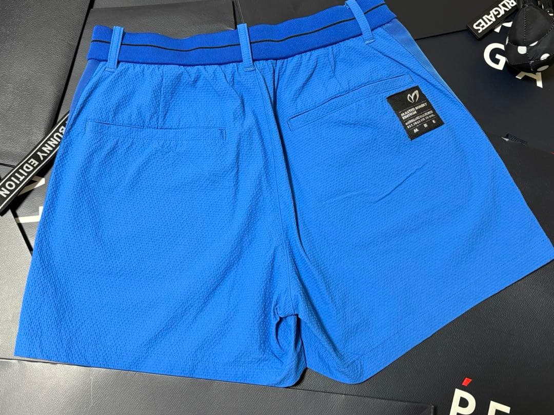 マスターズバニーエディション ショートパンツ 青