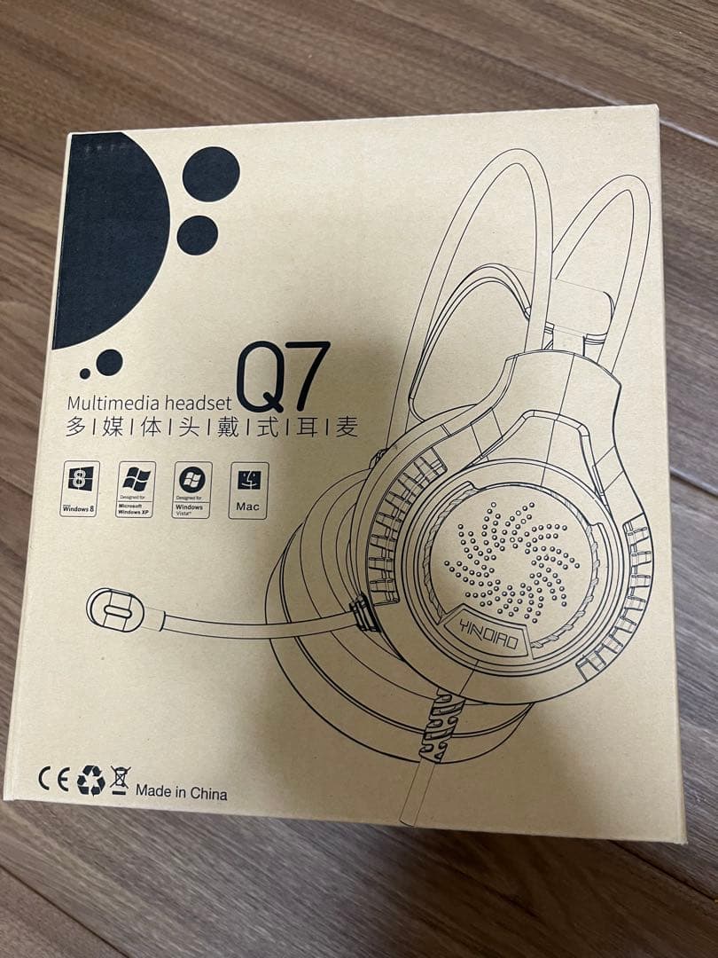 【未使用品】PASOULゲーミングキーボード＆マウス　Q7ヘッドセット付き