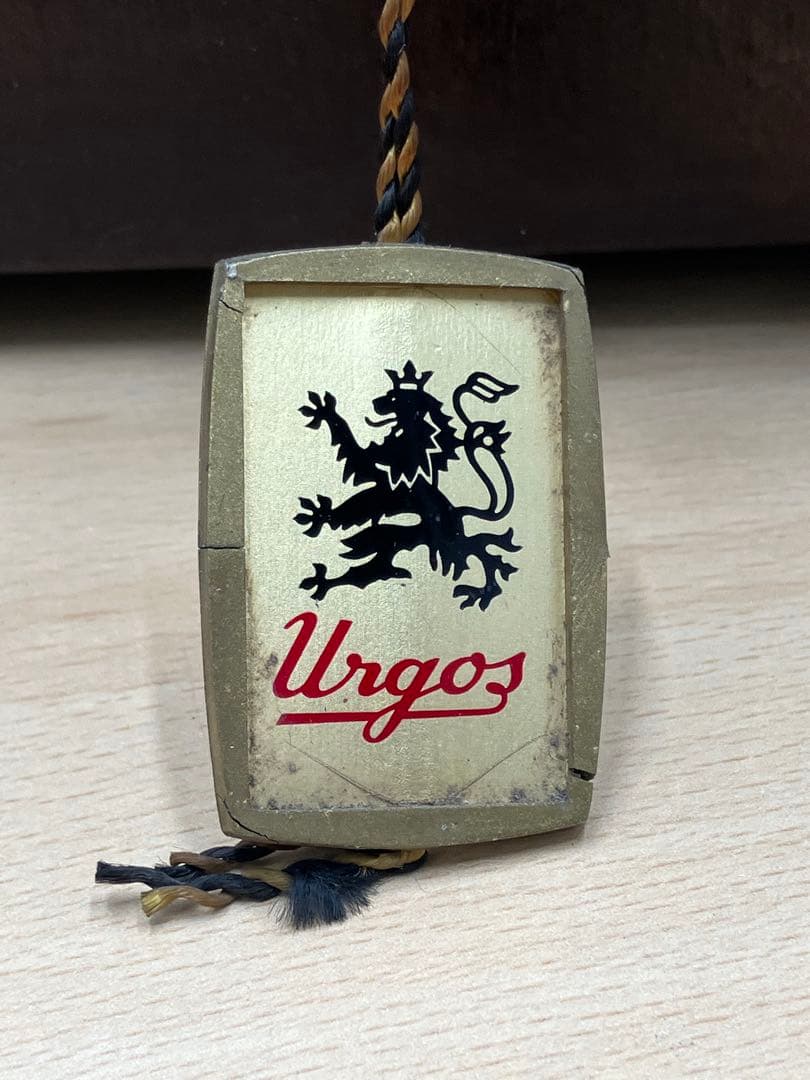 【中古品】木製ゼンマイ式置き時計