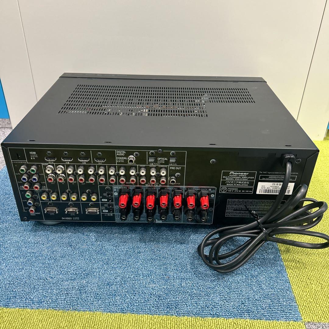 希少　Pioneer VSA-919AH AVアンプ リモコン付 動作品 美品