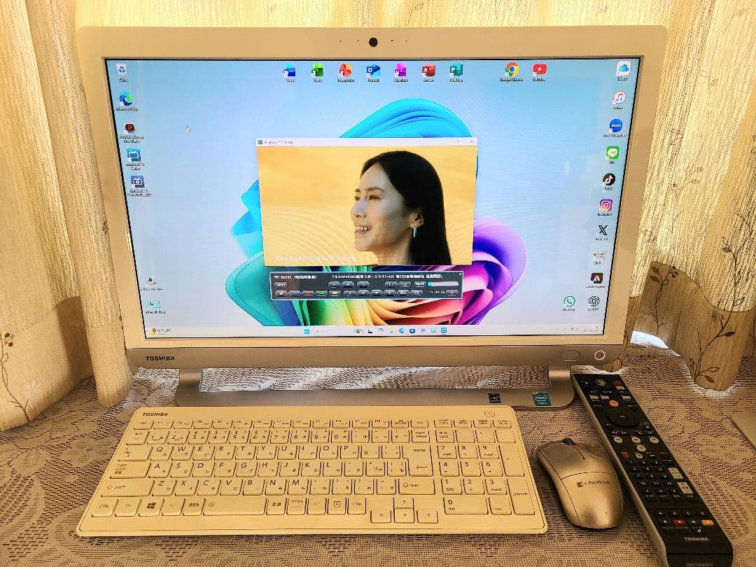 東芝TVPC 地デジ i7 SSD500GB 16GB W11Pro 25H2