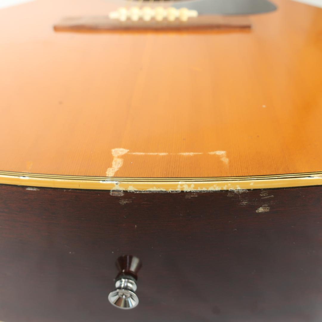 弦交換済 YAMAHA FG-200J ギター 黒ラベル ビンテージ