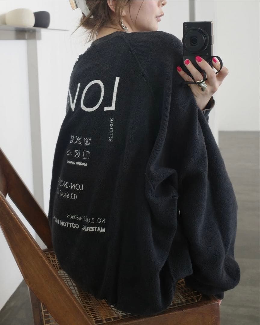 【新品未使用】LON Two Side Sweatshirt #04