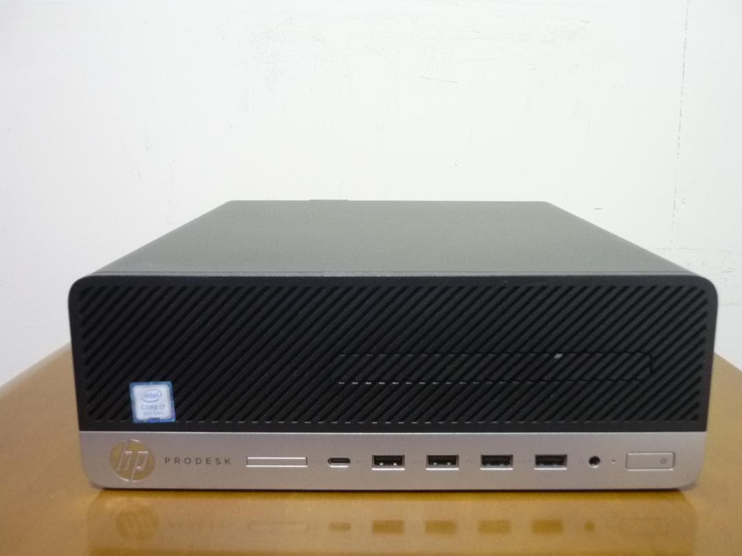 HP スモールデスク 東京生産 高速SSD＋HDD 最高峰i7搭載 メモリ32G