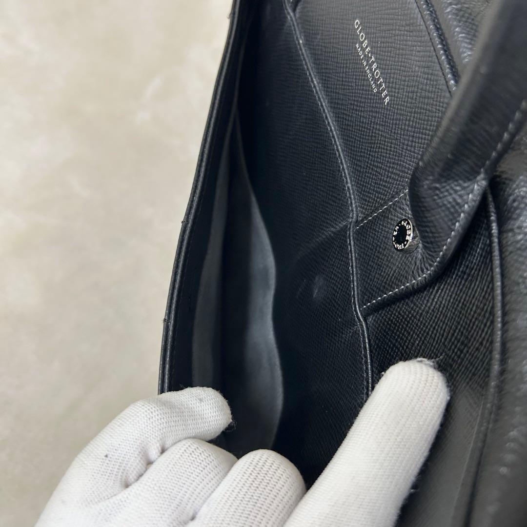 ✨激レア✨GLOBE TROTTER ビジネスバッグ ショルダー オールレザー